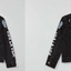 Chaqueta de lona| Negra | Coldplay| Caras| Dama