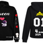 Sudadera Personalizada| Negra| Peach And Goma| Queen