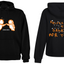 Sudadera Personalizada| Negra| Astronautas Donde estas
