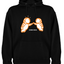 Sudadera Personalizada| Negra| Astronautas Donde estas