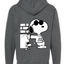 Sudadera Personalizada| Gris oscuro| Snoopy