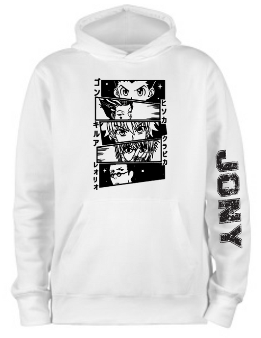 Sudadera Blanca| Hunter x Hunter| Collague