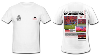 Playera Blanca| Municipal| Soy Rojo