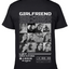 Playera negra| Girlfriend | Lucy