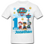 Playera Blanca| Paw Patrol| 1 año