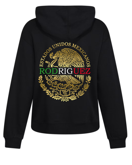 Sudadera Negra| MEXICO| Rodrigez