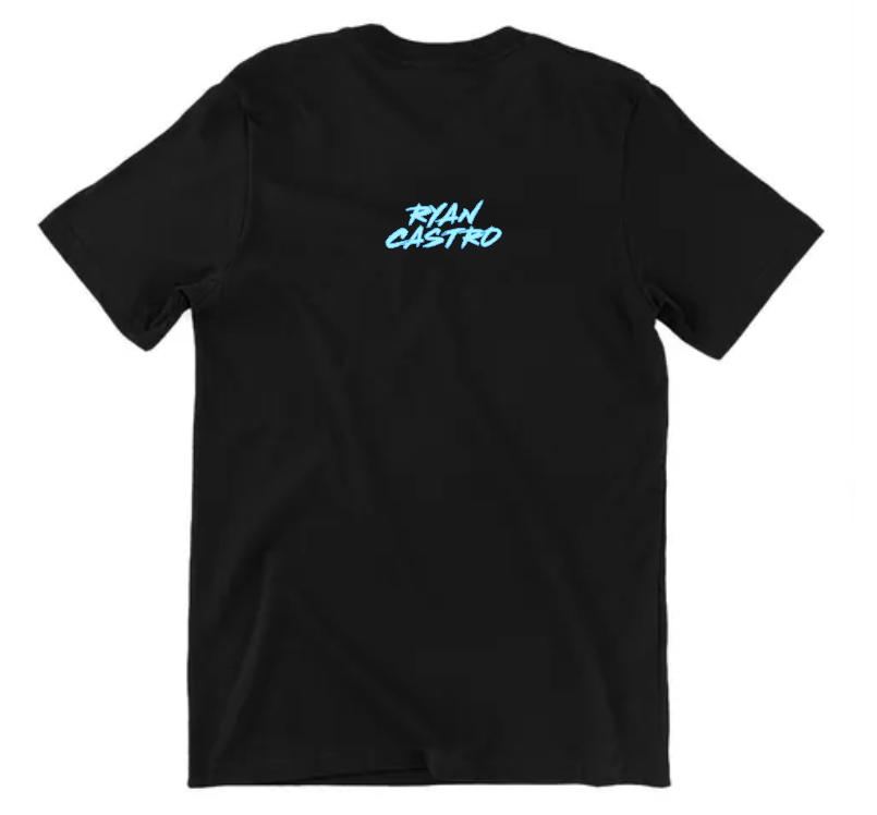 Playera Negra | Ryan Castro| Rayos
