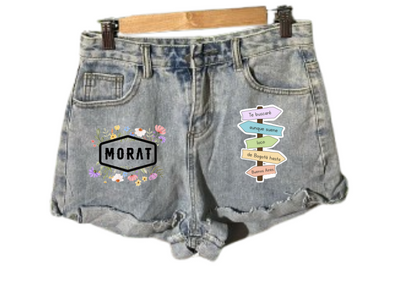 Short de lona para dama| Morat| Señales