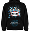 Sudadera personalizada| Negra| Morat nunca al revez| manchas