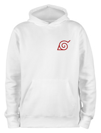 Sudadera Blanca| Naruto| Minato Namikaze