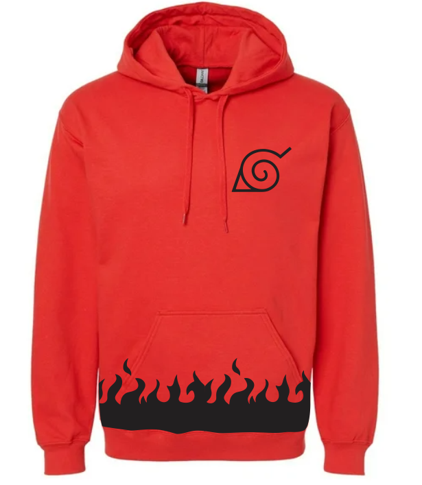 Sudadera Roja| Naruto| Minato Namikaze