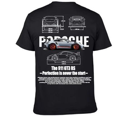 Playera Negra| Porsche