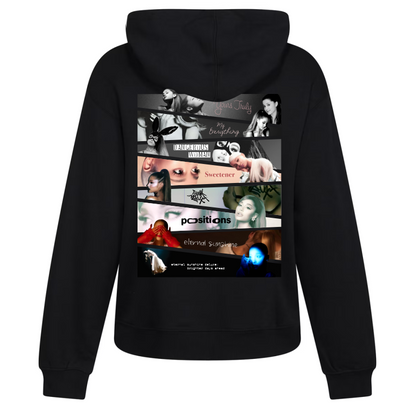 Sudadera personalizada| Negra| Ariana Grande| Albums