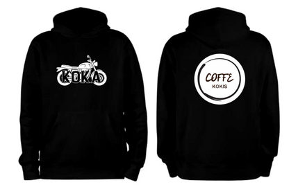 Sudadera personalizada| Negra| Coffe| Koka