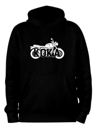 Sudadera personalizada| Negra| Coffe| Koka