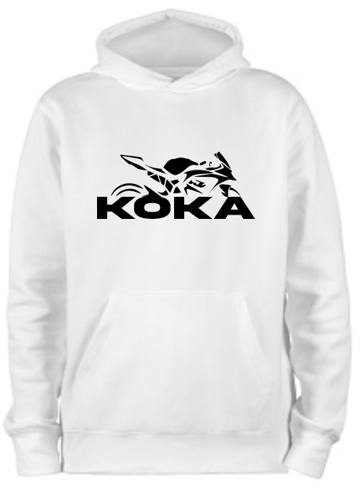 Sudadera personalizada| Blanca| Coffe| Koka