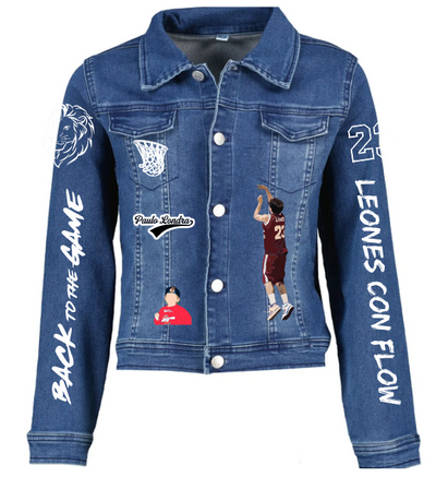 Chaqueta de lona  | Paulo Londra| Back to the Game| Dama