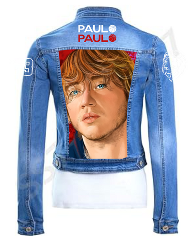 Chaqueta de lona  | Paulo Londra| Leones con flow| Dama