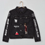 Chaqueta de lona| Negra| Paulo Londra| Leones con flow| Dama