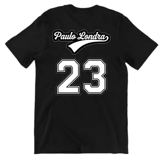 Playera Personalizada | Paulo Londra |Negro| 23