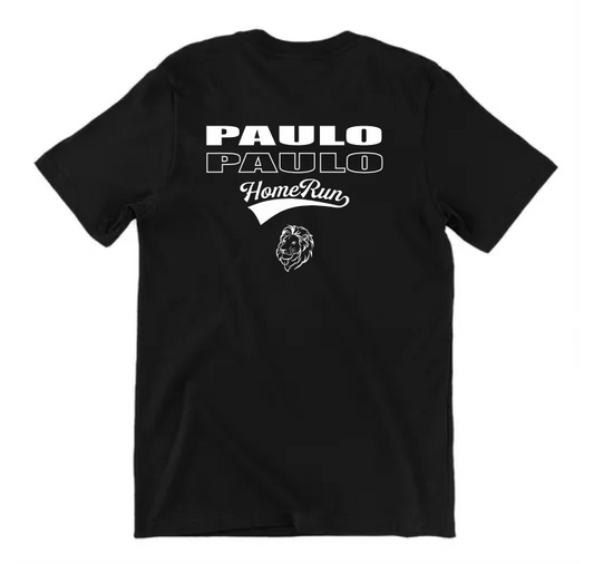 Playera Personalizada | Paulo Londra |Negro| Nombre verde