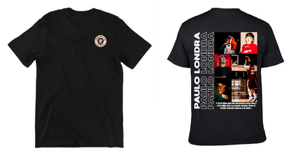 Playera Personalizada| Negra | Paulo Londra | Cancion