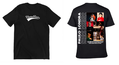 Playera Personalizada| Negra | Paulo Londra | Frente