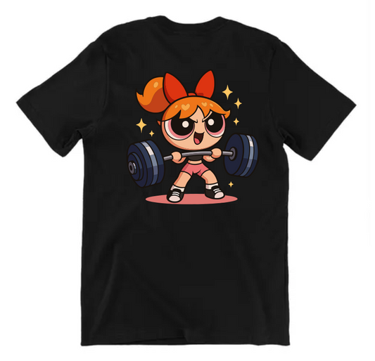 Playera Personalizada| Chica super Poderosa | Bombón GYM