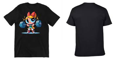Playera Personalizada| Chica super Poderosa | Burbuja GYM