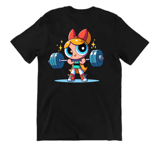 Playera Personalizada| Chica super Poderosa | Burbuja GYM