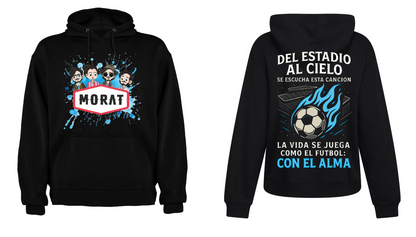 Sudadera Morat | Negra| Del Estadio al Cielo