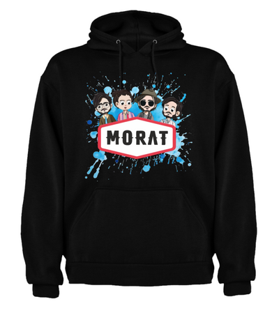 Sudadera Morat | Negra| Del Estadio al Cielo
