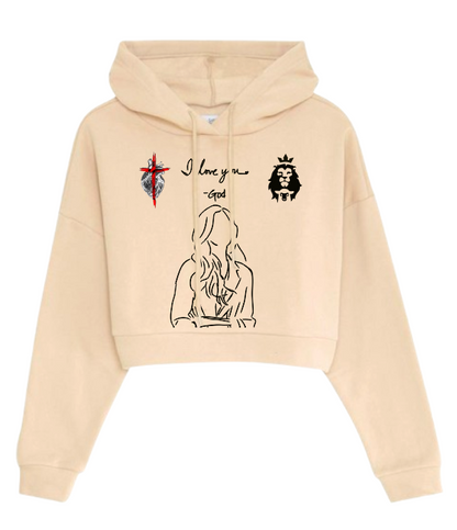 Sudadera Tipo Crop Top | León | Corazón Diseño 1