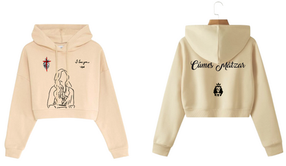 Sudadera Tipo Crop Top | León | Corazón Diseño 3