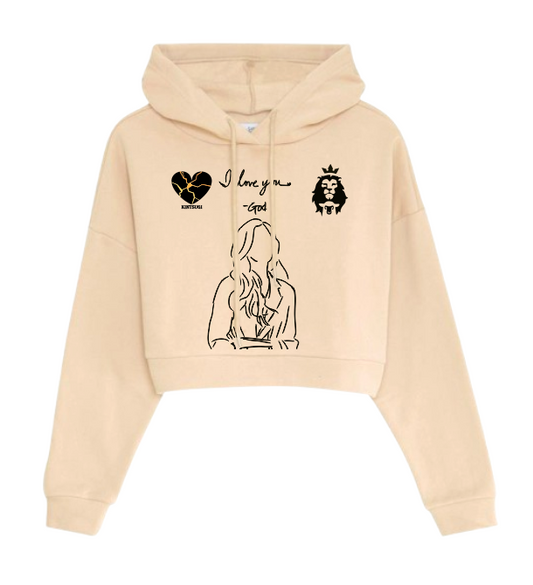 Sudadera Tipo Crop Top | León | Corazón Diseño 4