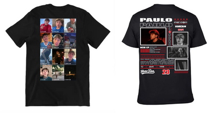 Playera Personalizada | Paulo Londra |Negro| Tik Tok