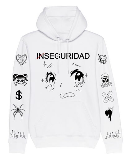 Sudadera Personalizada| Blanca | Tattoos Cazzu