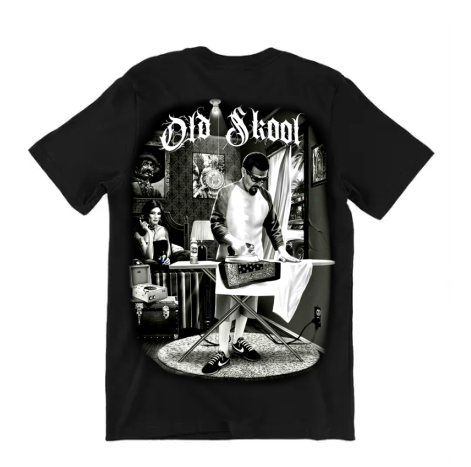 Playera Negra | Old Skool