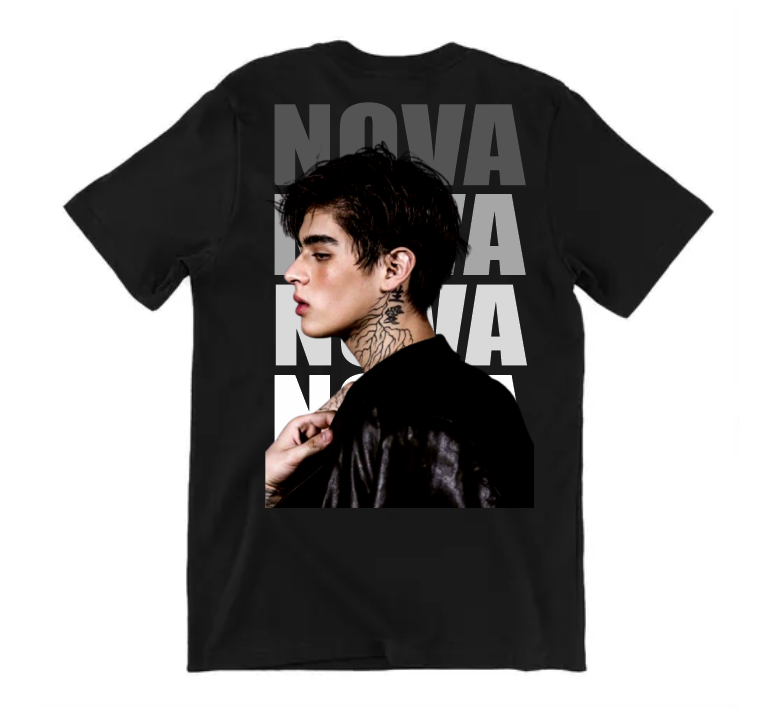 Playera Negra | Strangehuman| Nova| 4