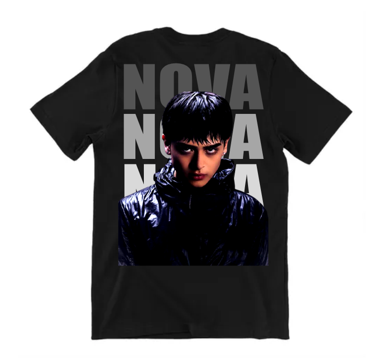 Playera Negra | Strangehuman| Nova| 5
