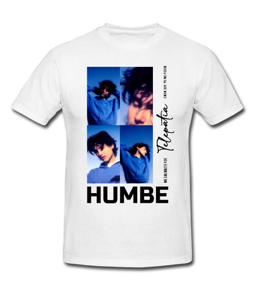 Playera Personalizada| Blanca| Humbe| Telepatia