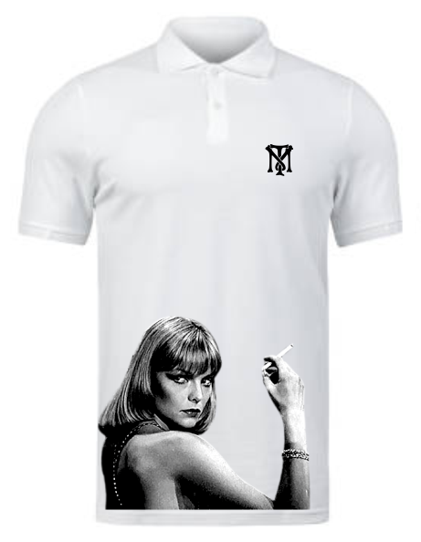 Polo Personalizadas |Blanca | Tony Montana