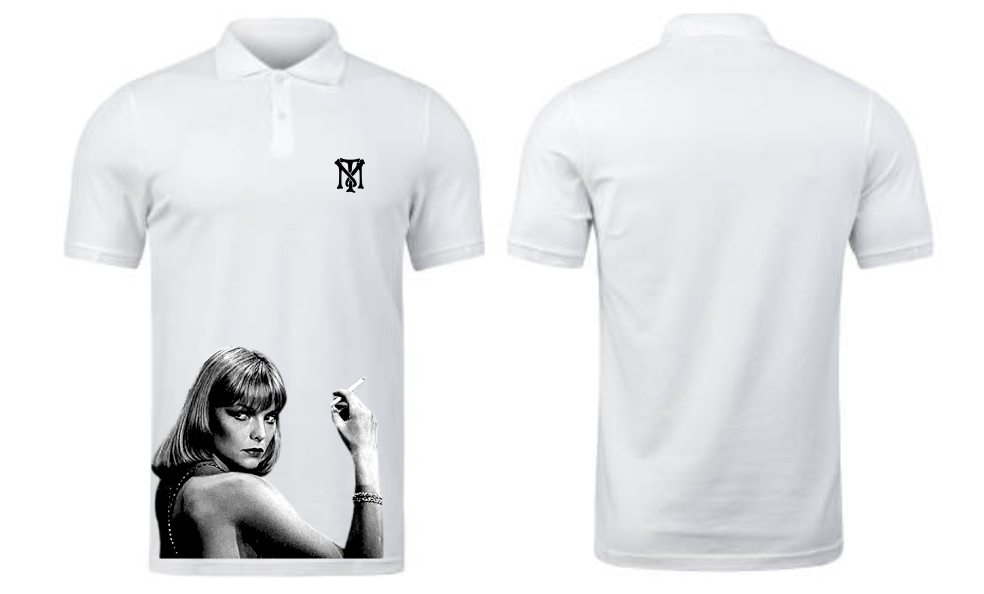 Polo Personalizadas |Blanca | Tony Montana