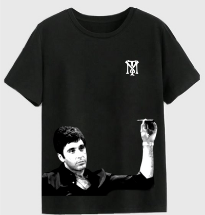 Playera Personalizada| Negra| Tony Montana