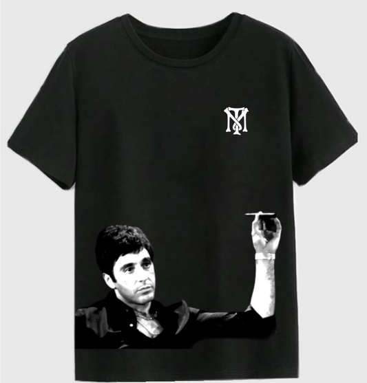 Playera Personalizada| Negra| Tony Montana