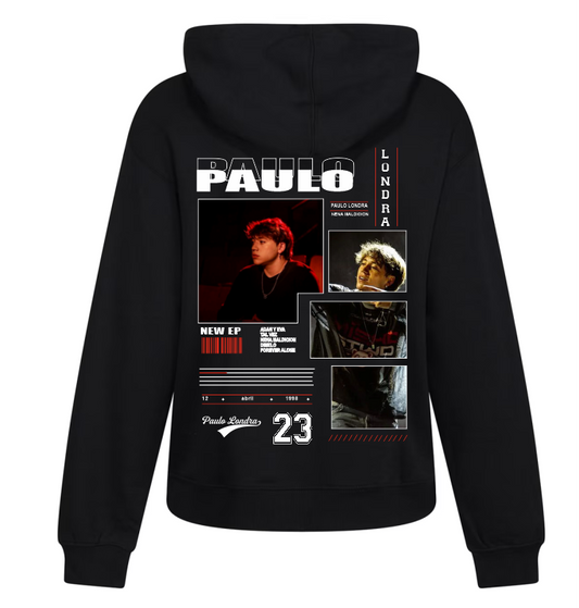 Sudadera Negra| Paulo Londra| 23 concierto | Collage