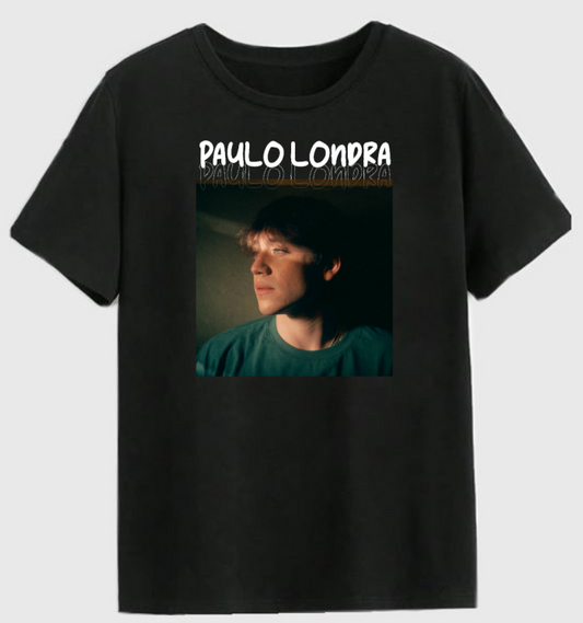 Playera Personalizada | Paulo Londra | Bili Eilish | Negro