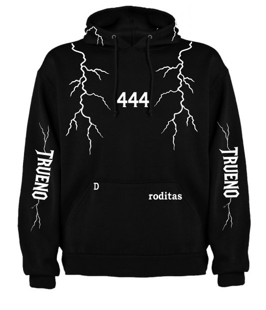 Sudadera Negra| Trueno| Full