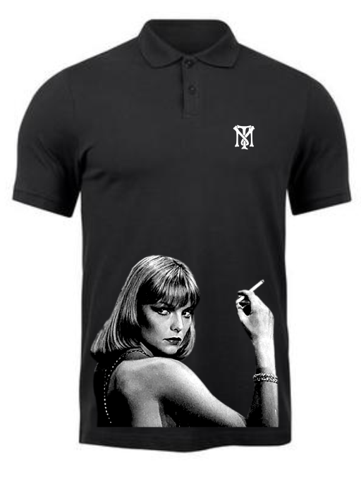 Polo Personalizadas | Negra| Tony Montana 2