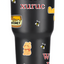 Vasos Térmico 1300ml | Negro| Winnie the Pooh
